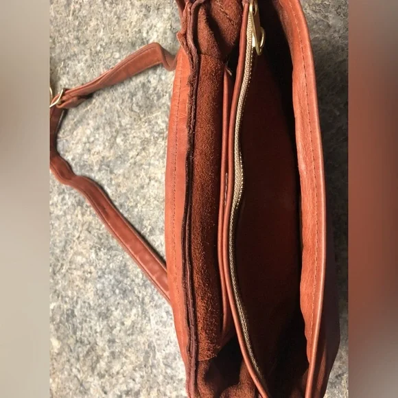 Hell Bent Leather & Silver Brown Bag - Picture 5 of 5